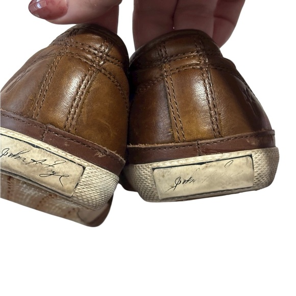 Converse X John Varvatos Greene Low Lace Mens Brown Leather Sneakers Shoes 8 - Picture 8 of 9